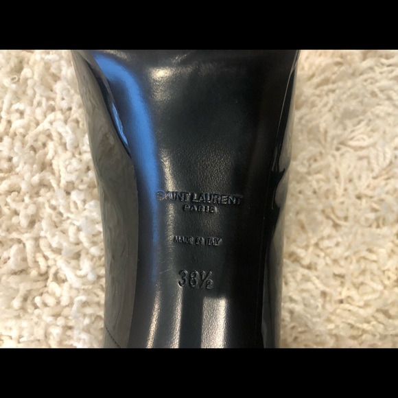 YSL patent black Tribtoo Pump size 38.5 - Picture 4 of 4